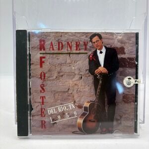Radney Foster Del Rio TX 1959 CD Arista Records 1992 Country Music 07822-18713-2